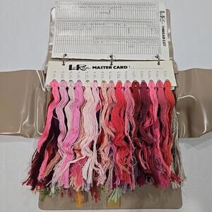 LoRan Thread Organizer 3-Ring Binder & Master Cards 100+ Colors